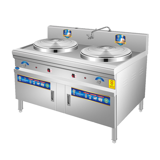 Double Tank Gas Vertical Pasta Cooker