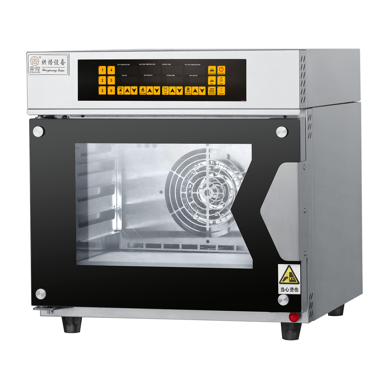 60L hot air combination oven
